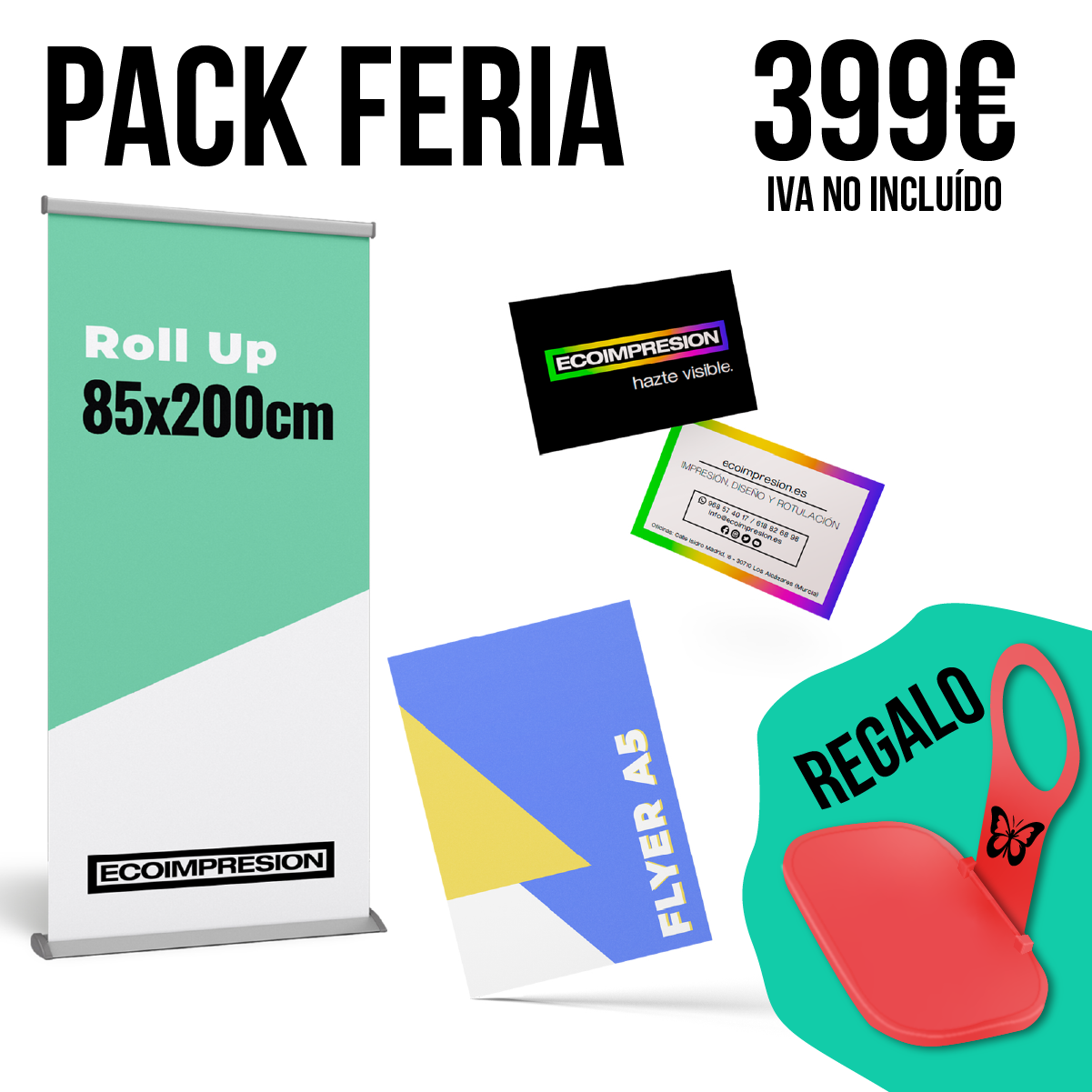 Oferta Especial Impresión Pack Para Ferias