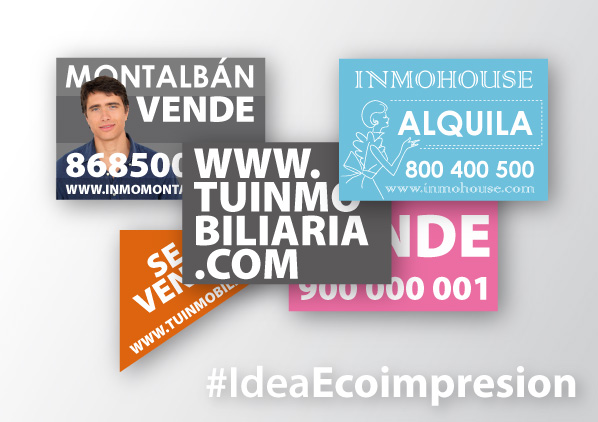 Ideas de diseño para carteles de inmobiliarias Ideas de diseño para carteles de inmobiliarias